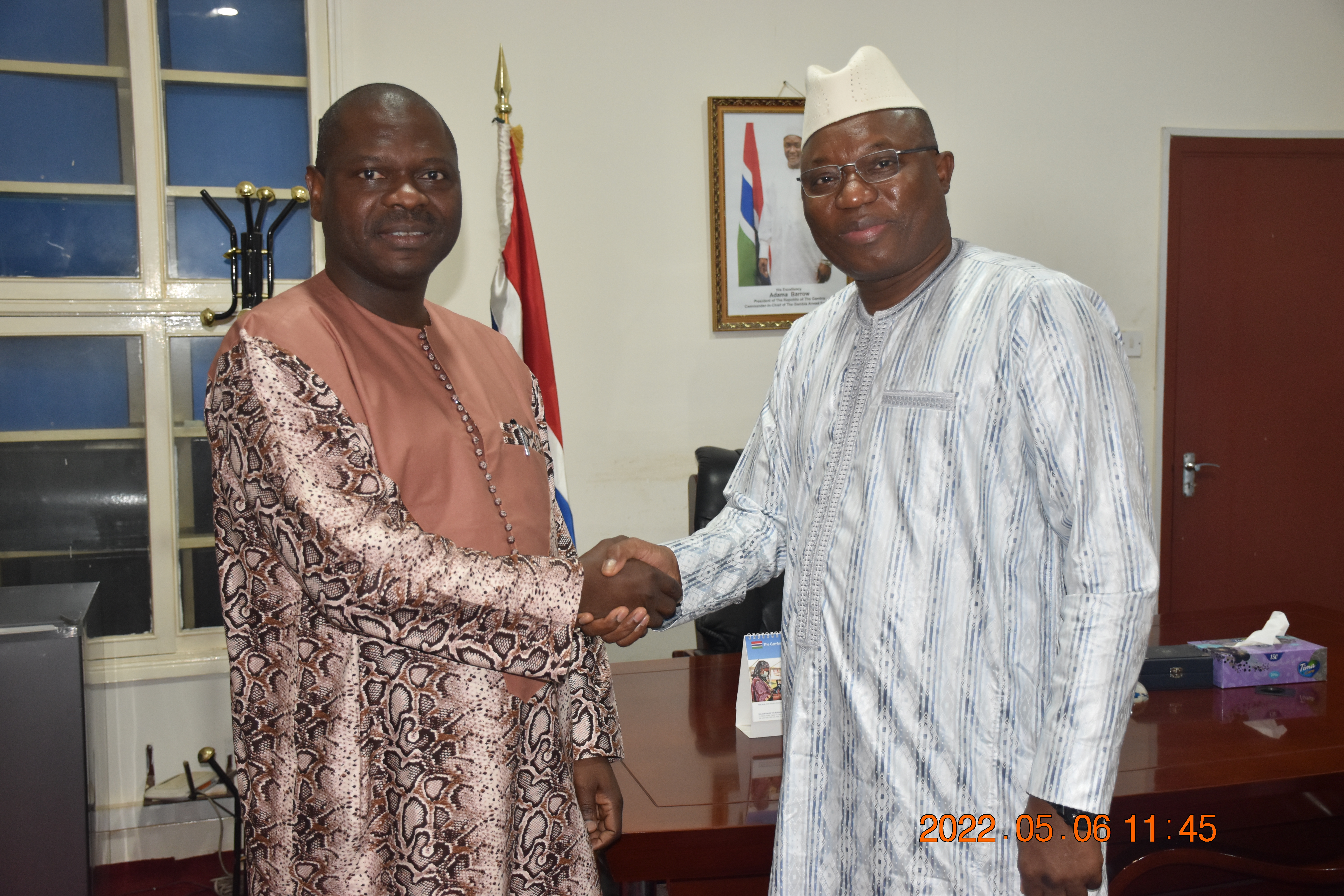 Hon. Seedy Keita replaces Hon. Mambury Njie as the New Minister of Finance and Economic Affairs