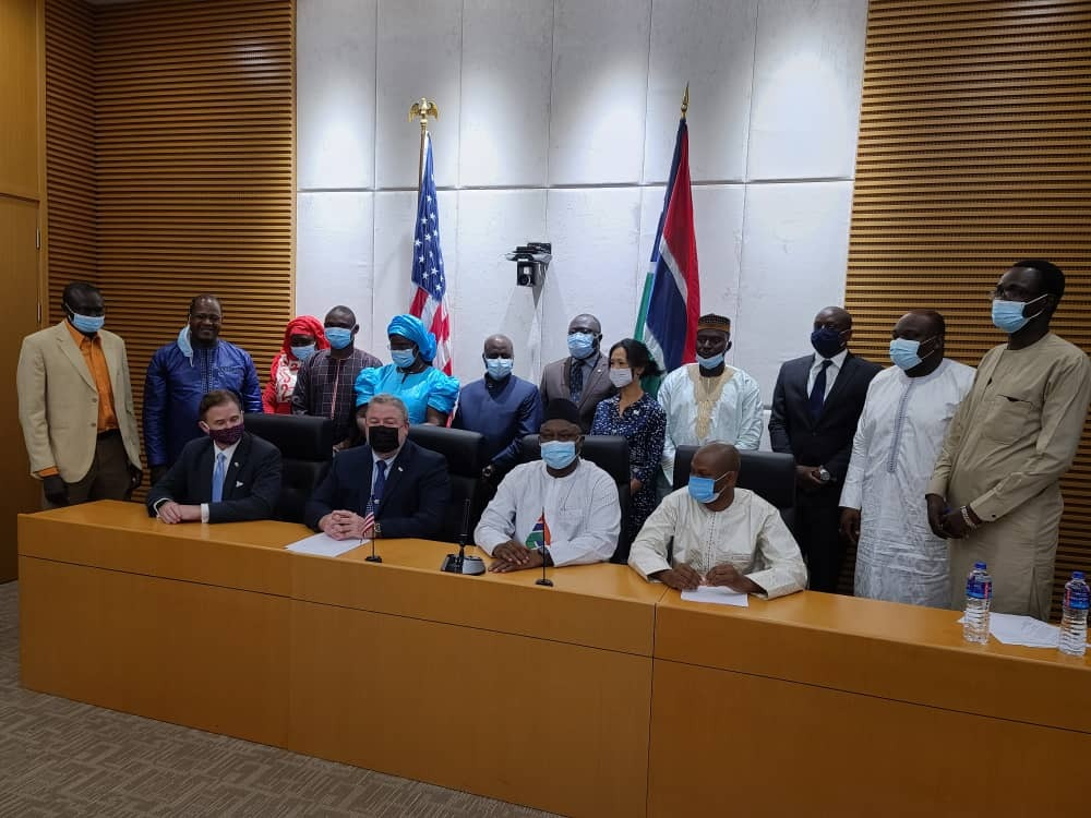 The Gambia-USA Signed Development Objective Grant Agreement